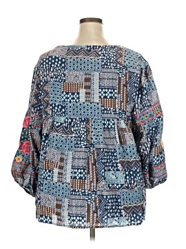 Savanna Jane 3/4 Sleeve Blouse (view 2)