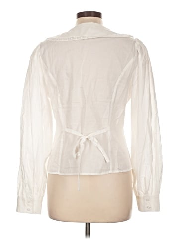 WAYF Long Sleeve Blouse (view 2)
