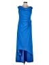 Xscape Blue Cocktail Dress Size 16 - photo 1