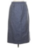 Pendleton Chevron-herringbone Gray Formal Skirt Size 8 Petite - photo 1