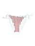 Wild Fable Checkered-gingham Red Swimsuit Bottoms Size M - photo 1