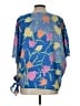 Assorted Brands 100% Polyester Blue Kimono Size L (estimated) - photo 2