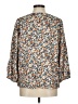 Collective Concepts Tan 3/4 Sleeve Blouse Size M - photo 2