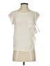 Joie 100% Silk Ivory Short Sleeve Top Size XS - photo 1