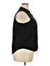 Worthington Black Sleeveless Button-Down Shirt Size XXL - photo 4