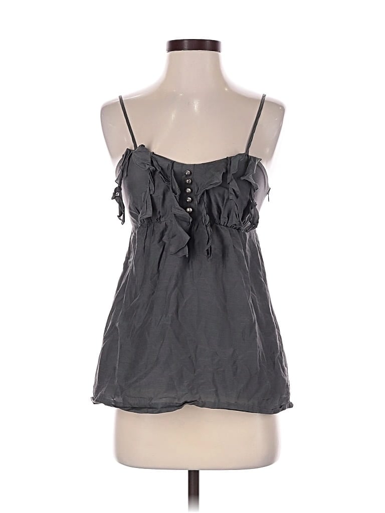 Pre-owned Kensie Sleeveless Blouse In Gray