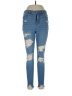 American Eagle Outfitters Hearts Blue Jeans Size 12 - photo 1