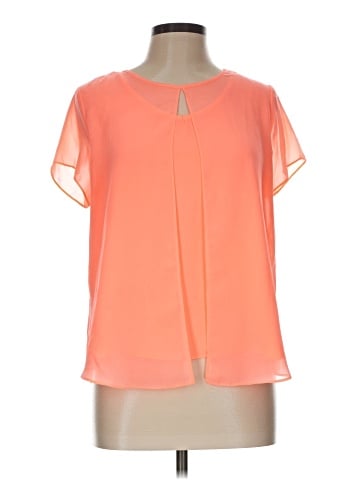 E&M Collection Short Sleeve Blouse (view 1)