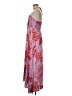 Self Contrast Tropical Red Cocktail Dress Size M - photo 5
