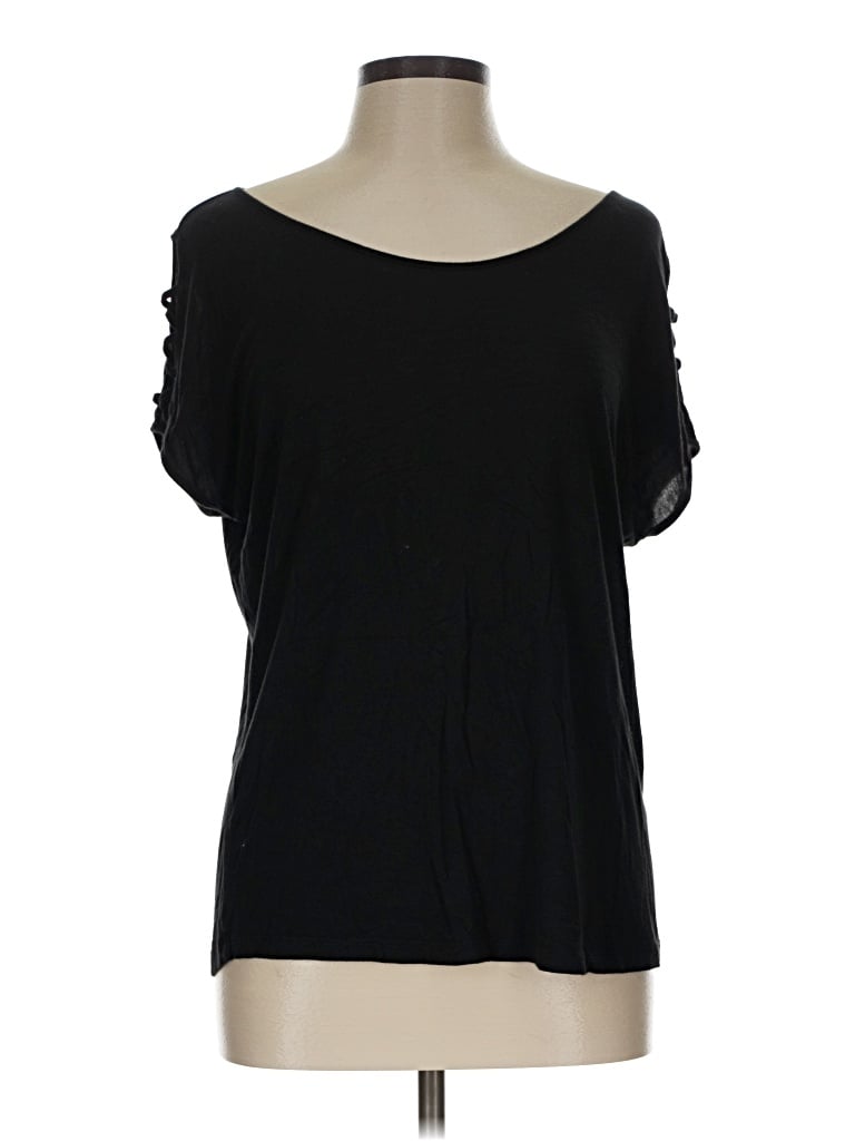 Pre-owned Popular 21 Short Sleeve T-shirt In Black
