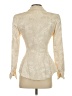 Mary McFadden 100% Polyester Floral Ivory Blazer Size 4 - photo 2