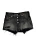 Levi's 100% Cotton Black Denim Shorts Size 25 waist - photo 1