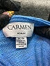 Carmen Carmen Marc Valvo Blue Pullover Sweater Size 1X - photo 7