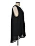H&M 100% Polyester Black Sleeveless Blouse Size 12 - photo 4