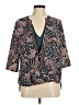 Cooper & Ella 100% Polyester Brown 3/4 Sleeve T-Shirt Size Med (2) - photo 1