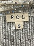 Pol Color Block Silver Long Sleeve Blouse Size S - photo 7