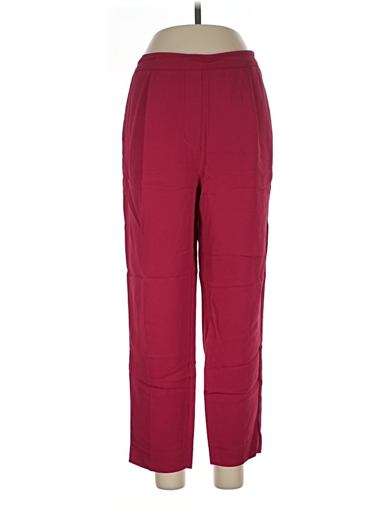 Pre-owned Boden Track Pants In Burgundy