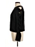 Catherine Malandrino 100% Silk Black 3/4 Sleeve Top Size M - photo 5