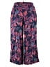 Torrid Floral Blue Casual Pants Size 2X Plus (2) - photo 1