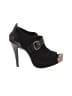 Pedro Garcia 100% Leather Black Heels Size EU 37 1/2 - photo 1