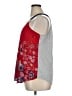 Xhilaration 100% Polyester Red Sleeveless Blouse Size XL - photo 5