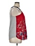 Xhilaration 100% Polyester Red Sleeveless Blouse Size XL - photo 4
