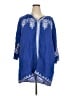 Soft Surroundings 100% Cotton Blue Kimono Size 3X - photo 1