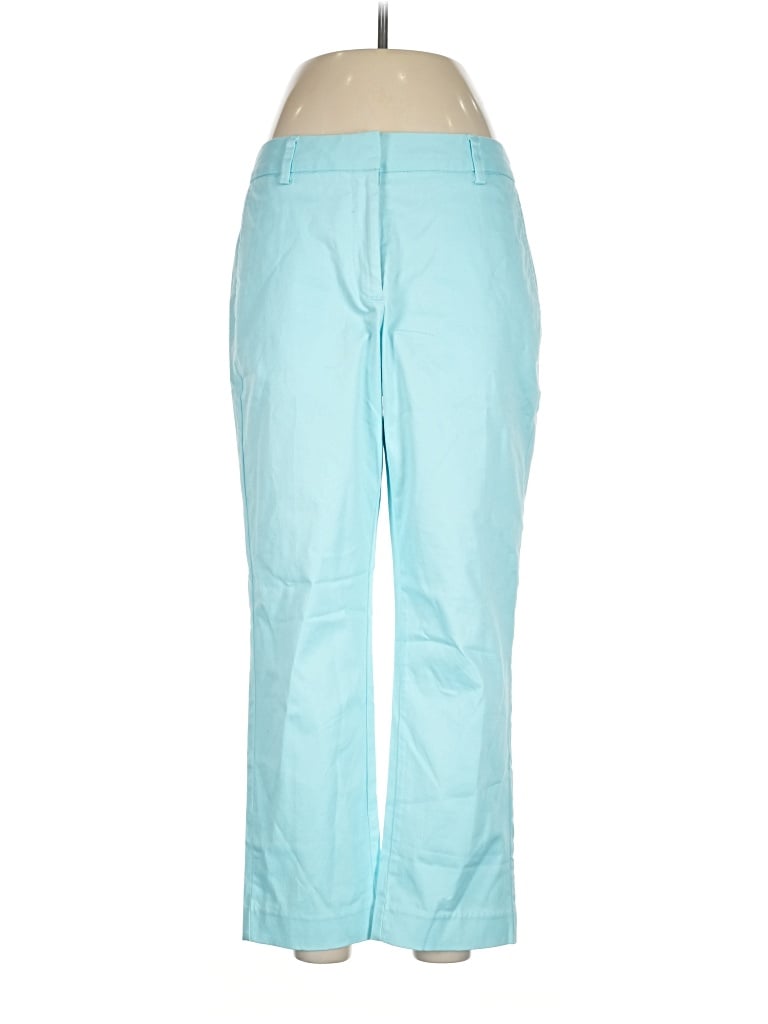 Pre-owned Lands' End Casual Pants In Blue