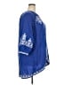 Soft Surroundings 100% Cotton Blue Kimono Size 3X - photo 4