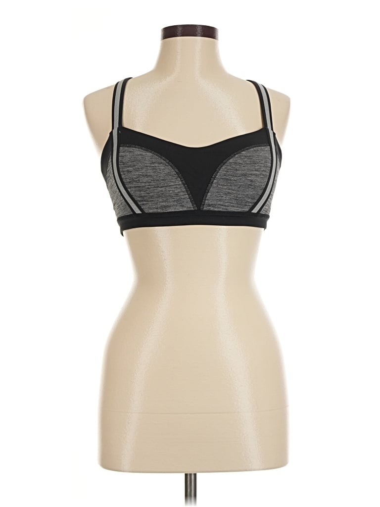 Pre-owned Lululemon Athletica Sports Bra In Gray