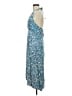 Nomadic Traders 100% Rayon Blue Cocktail Dress Size M - photo 5