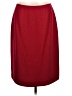 Evan Picone 100% Polyester Solid Burgundy Formal Skirt Size 12 (petite) - photo 1