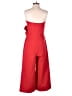 Topshop Solid Red Jumpsuit Size 6 - photo 2