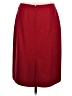 Evan Picone 100% Polyester Solid Burgundy Formal Skirt Size 12 (petite) - photo 2