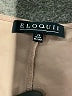 ELOQUII 100% Polyester Tan Brown Short Sleeve Blouse Size 24 waist - photo 7