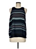 Ann Taylor Factory 100% Polyester Blue Sleeveless Top Size M - photo 1