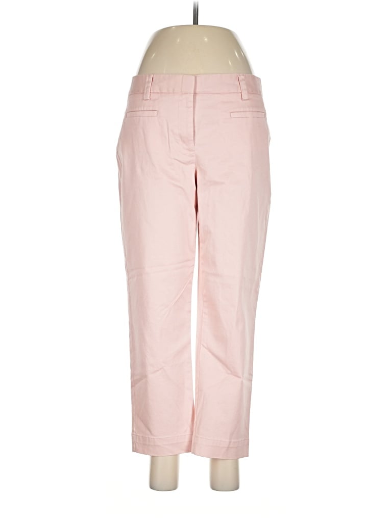 Pre-owned Lands' End Casual Pants In Pink