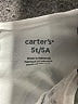 Carter's 100% Cotton White Sleeveless Blouse Size 5T - photo 3