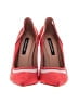 BCBGMAXAZRIA 100% Leather Red Heels Size 8 1/2 - photo 2