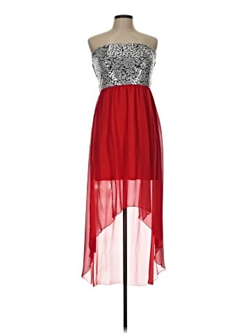 Sequin Hearts Cocktail Dress (view 1)