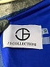 JS Collections Paisley Blue Cocktail Dress Size 10 - photo 7