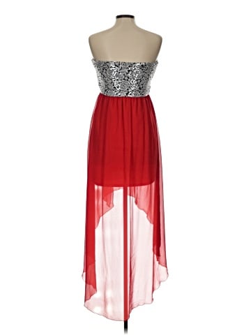 Sequin Hearts Cocktail Dress (view 2)
