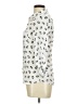 Freebird 100% Polyester Animal Print Ivory 3/4 Sleeve Blouse Size M - photo 5