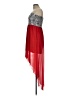 Sequin Hearts 100% Polyester Red Cocktail Dress Size 11 - photo 5