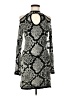 Shyanne Graphic Black Cocktail Dress Size M - photo 1