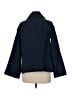 Tulle 100% Cotton Solid Blue Coat Size M - photo 2