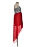 Sequin Hearts 100% Polyester Red Cocktail Dress Size 11 - photo 4