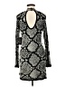 Shyanne Graphic Black Cocktail Dress Size M - photo 2