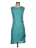 BTFBM Solid Teal Casual Dress Size S - photo 1