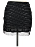 Sincerely Jules Polka Dots Black Casual Skirt Size M - photo 1